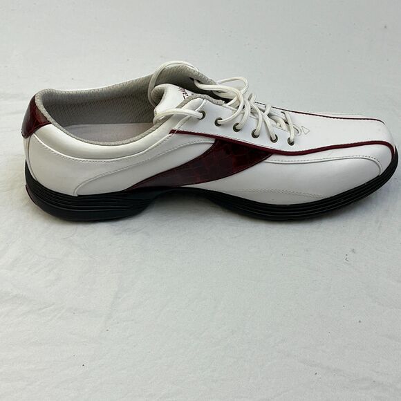 Callaway White and Burgundy Athletic Shoes - Picture 8 of 13